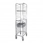 Chariot pour bacs GN, 17x GN 1/1 h65 mm