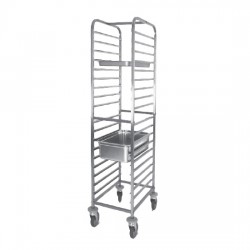Chariot pour bacs GN, 17x GN 1/1 h65 mm
