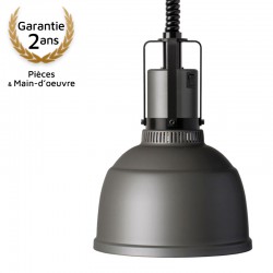 Lampe chauffante Focus - Grise