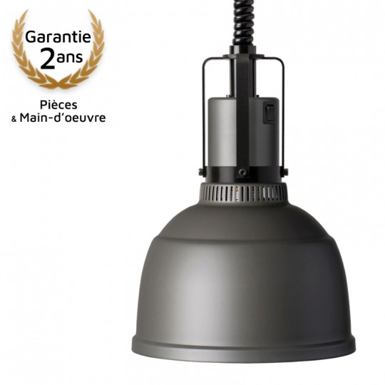Lampe chauffante Focus - Grise