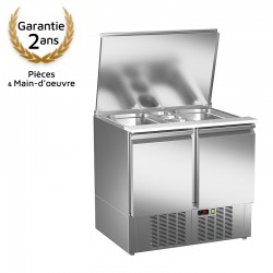 Saladette 900, 2 portes