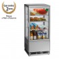 Mini vitrine réfrigérée 78l, blanche