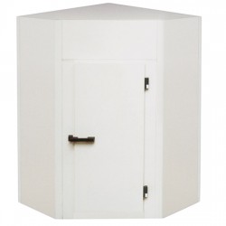 Chambre froide, modèle angulaire, épaisseur 100 mm, h2480 mm, 1320x1320 mm