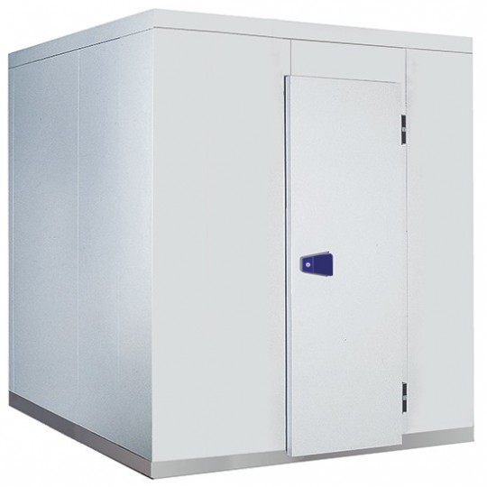 Chambre froide, épaisseur 100 mm, h2480 mm, 3600x6260 mm